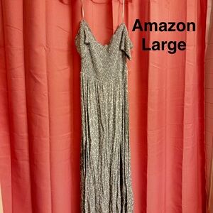 Amazon Off the Shoulder Long Sun Dress